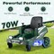 12V Kids Ride-On Lawn Mower Toy with LED Lights and Parent Control